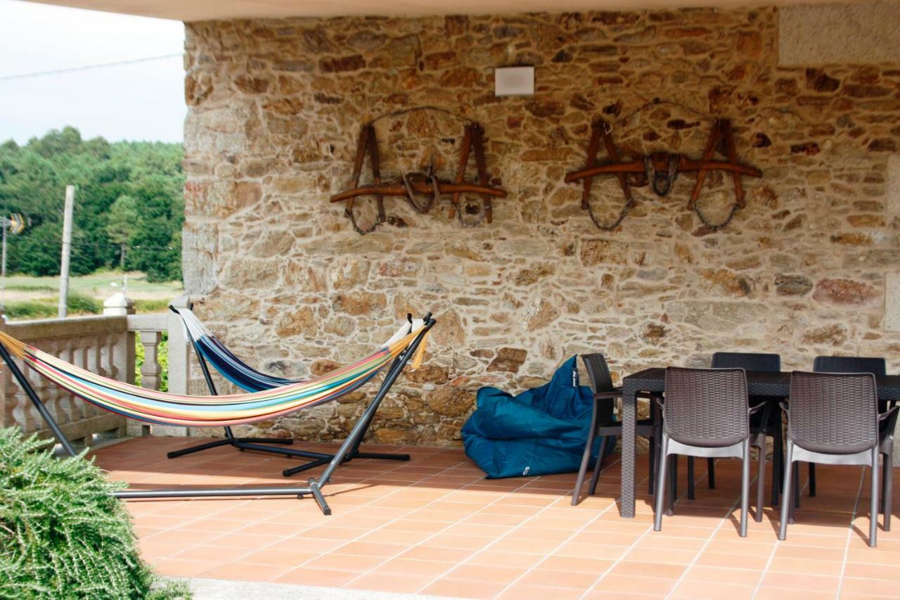 Casa De Fares Villa A Estrada Exterior foto